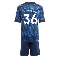Camisa de time de futebol Arsenal Martin Zubimendi #36 Replicas 2º Equipamento Infantil 2025-26 Manga Curta (+ Calças curtas)